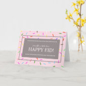 Strooi een beetje liefde Eid Kaart (Gele Bloem)