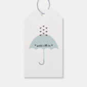 Strooi een beetje liefde viering feest douche cadeaulabel (Voorkant)