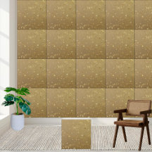 Strooi Gouden Glitter Wandhaard Achtergrond