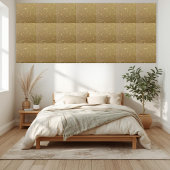 Strooi Gouden Glitter Wandhaard Achtergrond Tegeltje