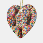 Strooi koekjes Leuke bakfotografie Keramisch Ornament (Links)