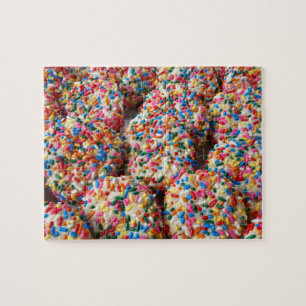 Strooi koekjes Leuke bakfotografie Legpuzzel
