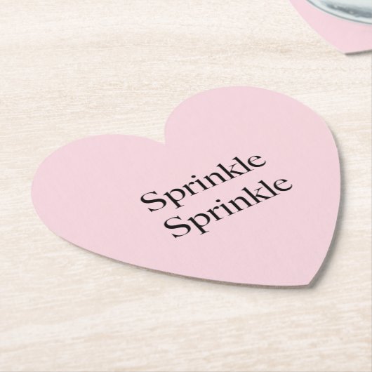 Strooi papier Onderzetter (Gekanteld)