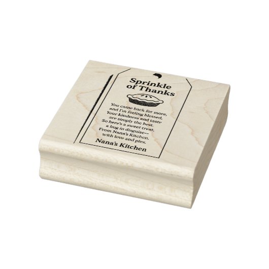 Strooi van Bedankt Stempel (Stempel)