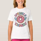 Strooi vriendelijkheid | Donut Kinder T-shirt (Voorkant)