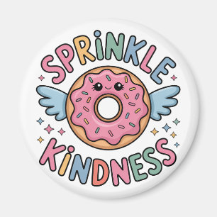 Strooi vriendelijkheid   donut magneet