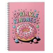 Strooi vriendelijkheid | donut notitieboek (Voorkant)