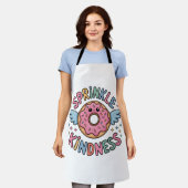 Strooi vriendelijkheid | donut schort (Gedragen)