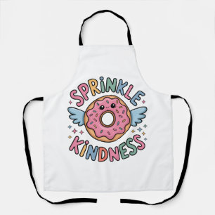Strooi vriendelijkheid donut schort