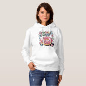 Strooi vriendelijkheid | Donut Women's Hoodie (Voorkant volledig)