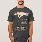 Strooi wat BS zeggendeGrappige Mannen T-shirt (Voorkant)