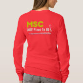 Strooi wat vrolijk in je crappy t-shirt (Achterkant)