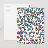 strooipatroon briefkaart (Voorkant / Achterkant)