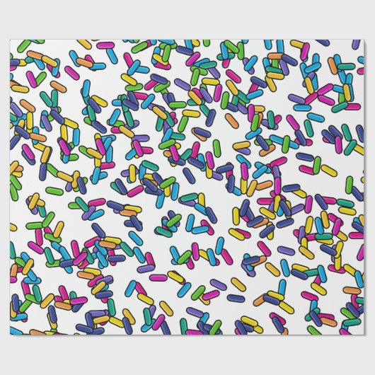 strooipatroon cadeaupapier (Vlak)
