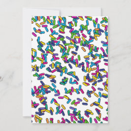 strooipatroon feestdagenkaart