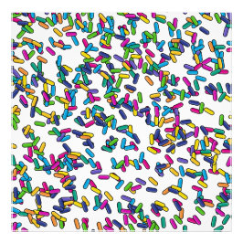 strooipatroon foto afdruk