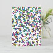 strooipatroon kaart (Staand voorkant)