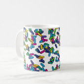 strooipatroon koffiemok (Voorkant links)