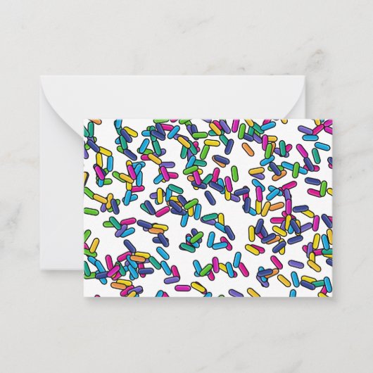 strooipatroon notitiekaartje (Voorkant)