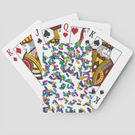 strooipatroon pokerkaarten