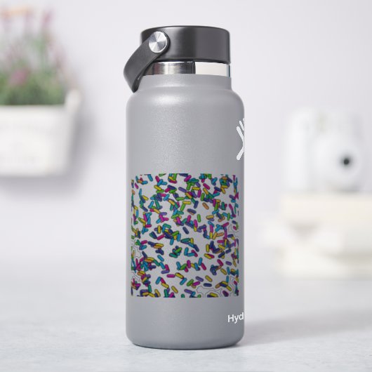 strooipatroon sticker (HydroFlask)