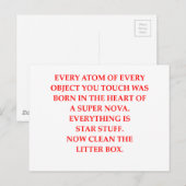 strooisel briefkaart (Voorkant / Achterkant)