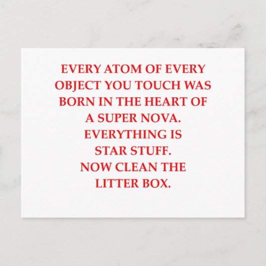 strooisel briefkaart (Voorkant)