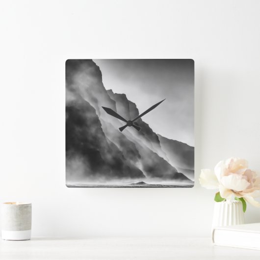 Strooisel op de klok van het stenen vierkant (Huis)