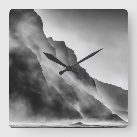 Strooisel op de klok van het stenen vierkant (Voorkant)