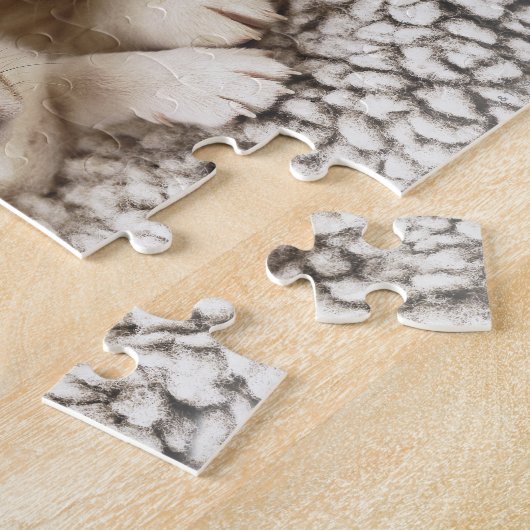 Strooisel van puppies legpuzzel (Zijkant)