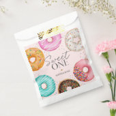 Strook Donut Sweet ONE 1e verjaardagsfeestje Bedankzakje (Gezegeld)
