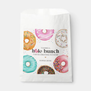 Strook Donut Verjaardagsfeest of Baby shower Bedankzakje