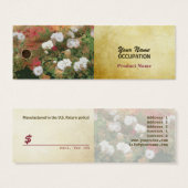 STROOM 102 - Label koopwaar Mini Visitekaartjes (Voorkant /achterkant)