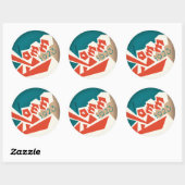 STROOM 1923 RONDE STICKER (Vel)