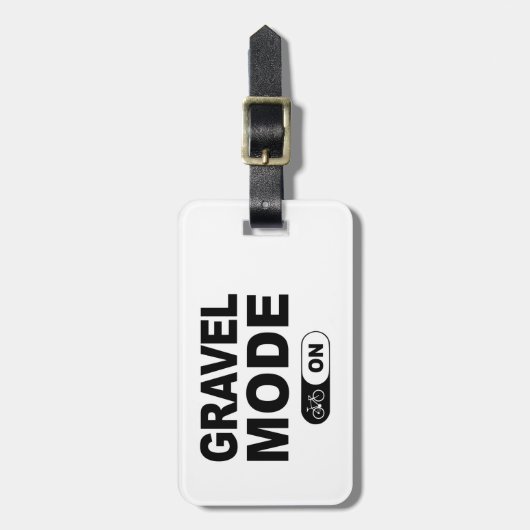 Stroom aan bagagelabel (Voorkant verticaal)