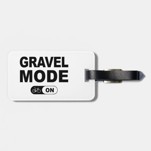 Stroom aan bagagelabel (Achterkant horizontaal)