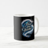 Stroom Als Water Koffiemok (Voorkant rechts)
