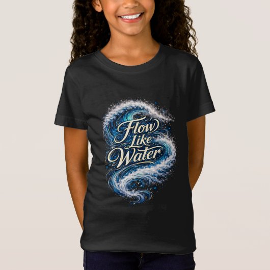 Stroom Als Water T-shirt (Voorkant)