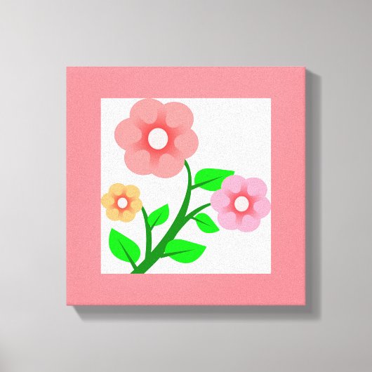STROOM BOUQUET CANVAS AFDRUK (Voorkant)