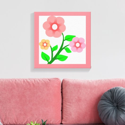 STROOM BOUQUET CANVAS AFDRUK (Insitu (Woonkamer))