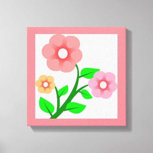 STROOM BOUQUET CANVAS AFDRUK (Voorkant)