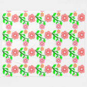 STROOM BOUQUET FLEECE DEKEN (Voorkant (Horizontaal))
