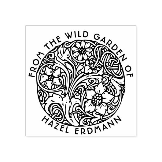  STROOM BOUQUET GARDEN STAMP RUBBERSTEMPEL (Afrduk)