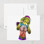 stroom briefkaart (Voorkant / Achterkant)