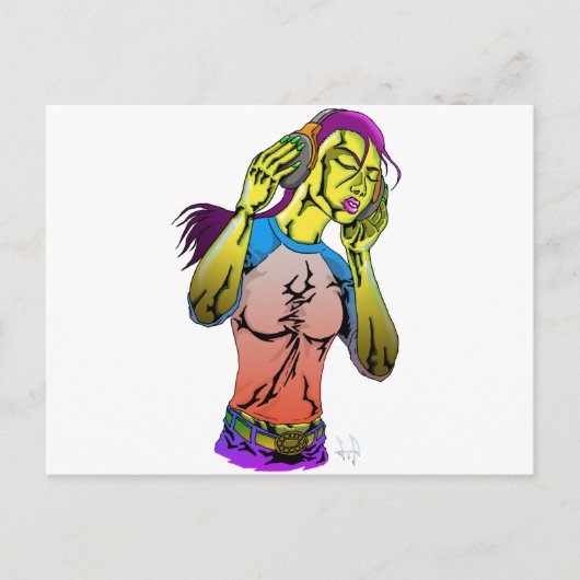 stroom briefkaart (Voorkant)