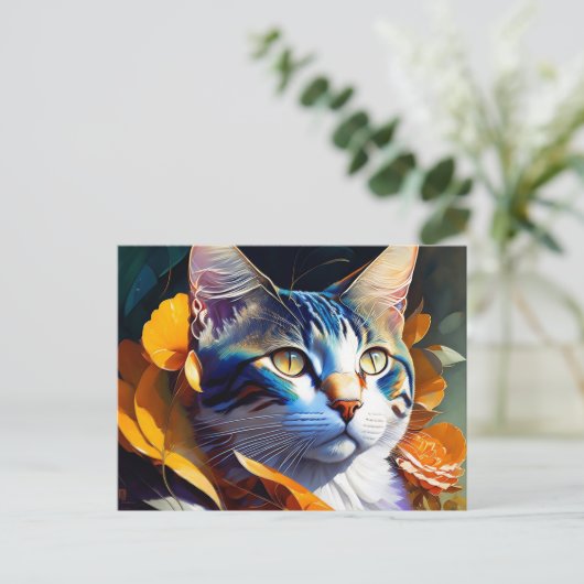 stroom briefkaart (Staand voorkant)