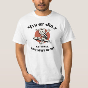 Stroom dag omhoog t-shirt