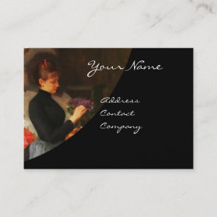 STROOM DIE EEN BOUQUET MAAKT MET KLEURSTROMEN VISITEKAARTJE