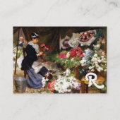 STROOM DIE EEN BOUQUET MAAKT MET KLEURSTROMEN VISITEKAARTJE (Achterkant)