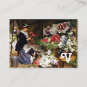 STROOM DIE EEN BOUQUET MAAKT MET KLEURSTROMEN VISITEKAARTJE (Achterkant)